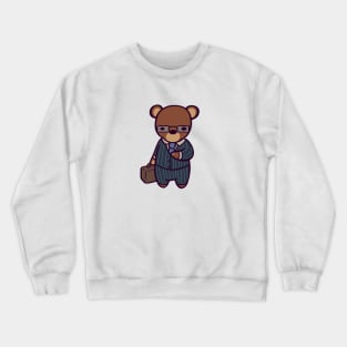 Business Bear Crewneck Sweatshirt
